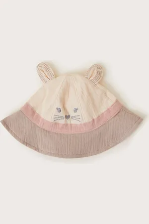 Monsoon Baby Bunny Cotton Bucket Hat