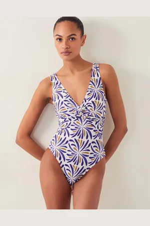 Monsoon Cece Block Print Swimsuit