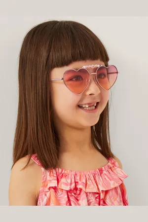 Monsoon Ombré Heart Aviator Sunglasses