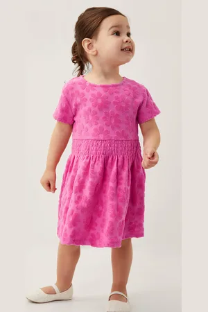 Monsoon Baby Flower Towelling Dress