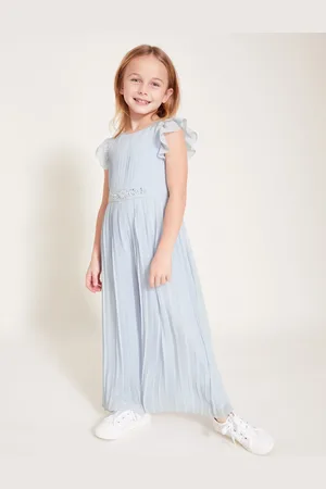 Monsoon Penelope Pleated Sparkle Jumpsuit