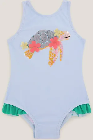 Monsoon Baby Turtle Applique Swimsuit