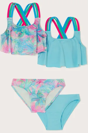 Monsoon 2-Pack Splash Print Bikini Sets