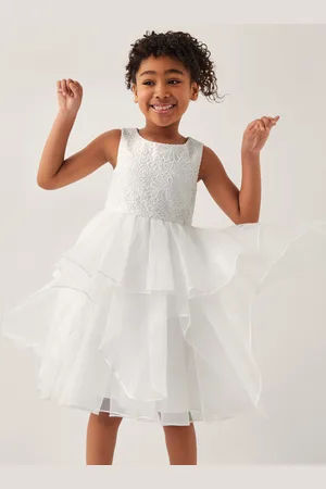 Monsoon Lace Petal Flower Girl Dress