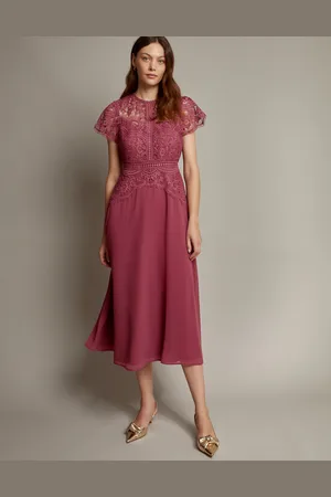 Monsoon Monica Lace Midi Dress