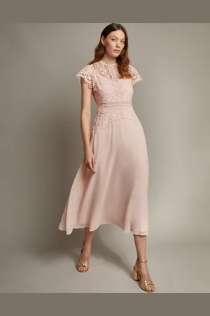 Monsoon Monica Lace Midi Dress