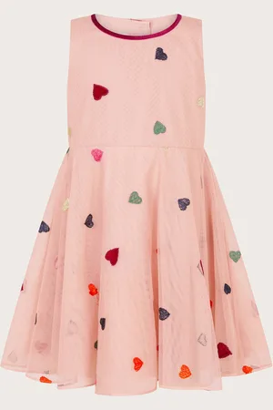 Monsoon Baby Sweetheart Applique Dress