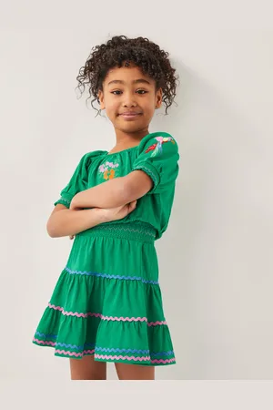 Monsoon Ric-Rac Tiered Skirt
