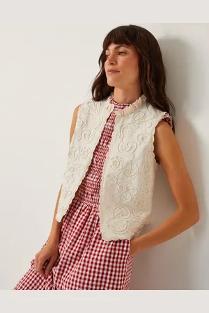 Monsoon Mali Floral Embroidered Waistcoat