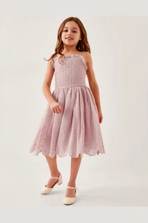 Monsoon Clementine Strappy Broderie Dress