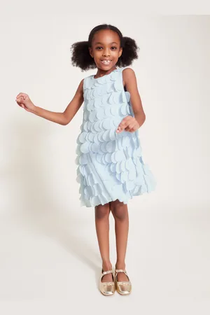 Monsoon Jazzy Scallop Frill Shift Dress