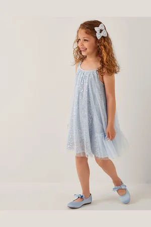 Monsoon Rosalee Sequin Tulle Swing Dress