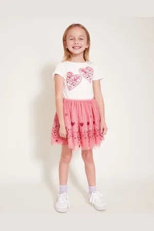 Monsoon Heart Embroidered Disco Dress