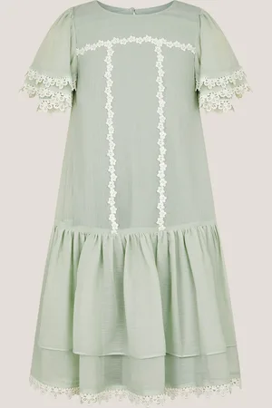 Monsoon Antonia Drop Waist Flower Dress