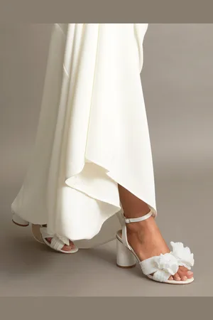 Monsoon Block Heel Bow Heeled Sandals