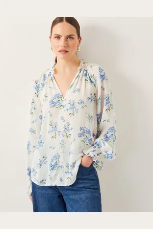 Monsoon Sarah Sheer Floral Blouse