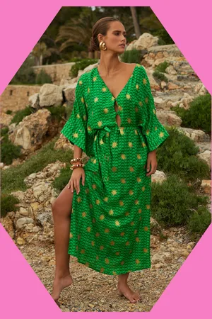 sundress Leandre Kaftan Maxi Dress