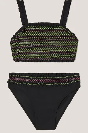 Monsoon Shirred Stitch Bikini Set
