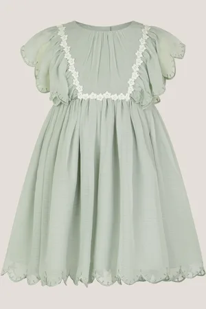Monsoon Baby Summer Scallop Dress