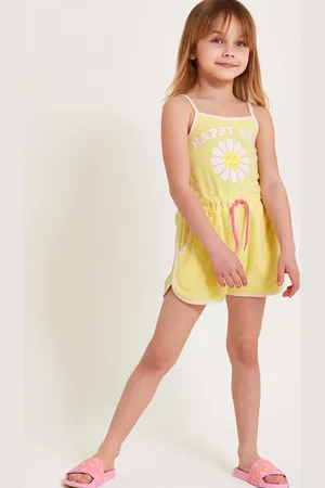 Monsoon Towelling Happy Days Playsuit