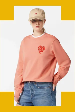 Scotch&Soda Heart Graphic Sweatshirt