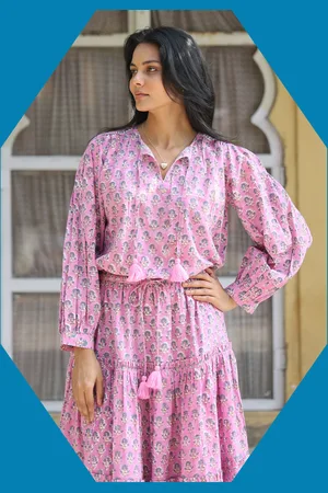 Dilli Grey Nina Floral Blouse