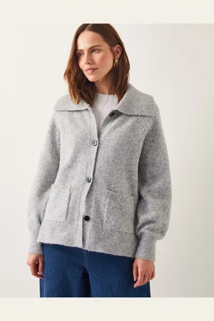 Monsoon Clay Collar Cardigan