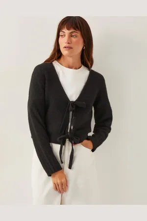 Monsoon Tina Tie Front Cardigan