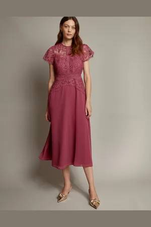 Monsoon Monica Lace Midi Dress