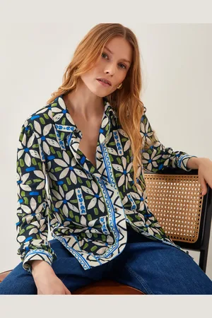 Monsoon Nikita Floral Jersey Shirt