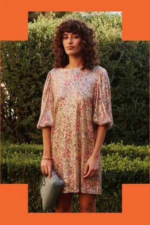 Petite Mendigote Riviera Sequin Dress