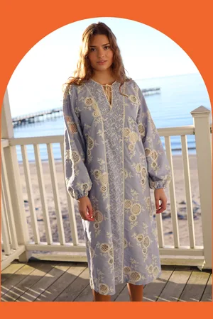 Crās Sansa Broderie Tunic Dress