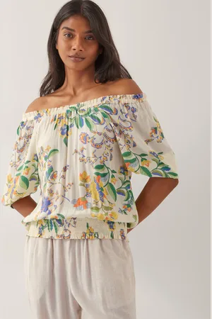 Monsoon Kaia Floral Print Bardot Top