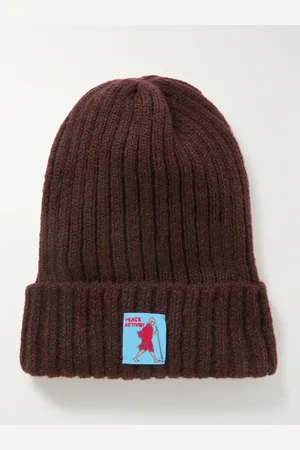 KAPITAL 5G Logo-Appliquéd Ribbed-Knit Beanie - Men