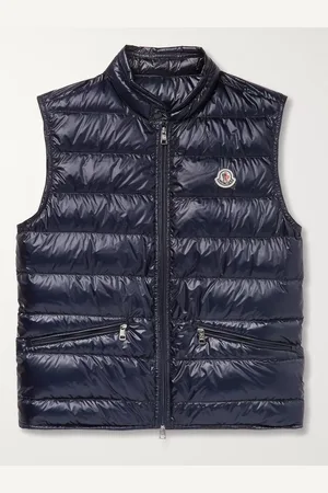 Moncler Slim-Fit Logo-Appliquéd Quilted Shell Down Gilet - Men - - 1