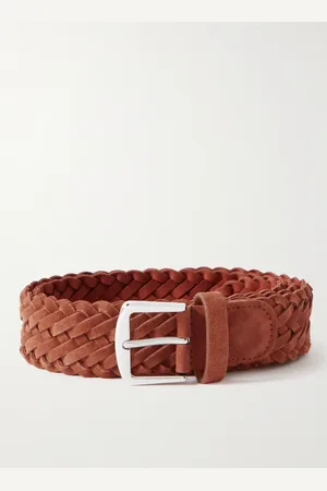 Loro Piana 4cm Woven Suede Belt - Men - - EU 85