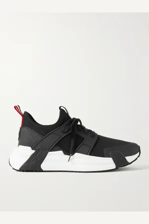 Moncler Lunarove Rubber and Leather-Trimmed Neoprene Sneakers - Men - - EU 44