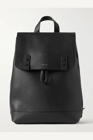 Saint Laurent Full-Grain Leather Backpack - Men