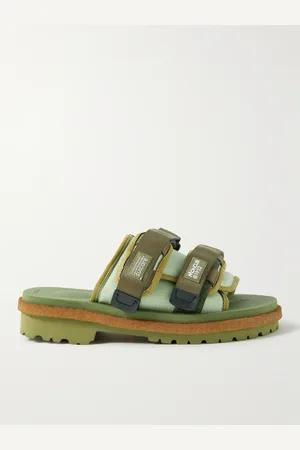 Moncler Suicoke 2 Moncler 1952 Moto Mountain Ripstop and Rubber Slides - Men - - EU 39.5