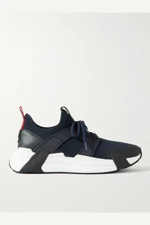Moncler Lunarove Rubber and Leather-Trimmed Neoprene Sneakers - Men - - EU 40