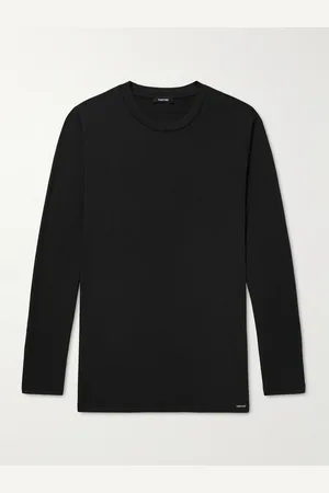 Tom Ford Stretch Cotton and Modal-Blend T-Shirt - Men - - S
