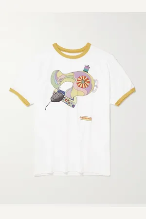 KAPITAL Printed Cotton-Jersey T-Shirt - Men - - 4