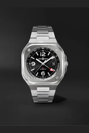 Bell & Ross BR 05 Automatic GMT 41mm Stainless Steel Watch, Ref. No. BR05G-BL-ST/SST - Men