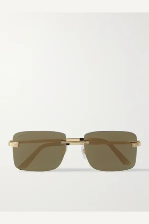Cartier Santos Frameless -Tone Sunglasses - Men