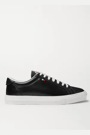 Moncler Monaco Leather Sneakers - Men - - EU 39