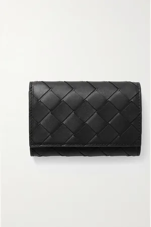Bottega Veneta Intrecciato Leather Key Pouch - Men