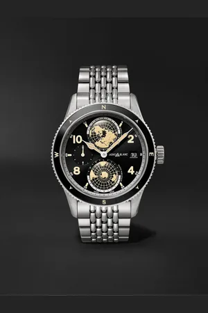 Montblanc 1858 Geosphere Automatic 42mm Stainless Steel Watch, Ref. No. 125872 - Men