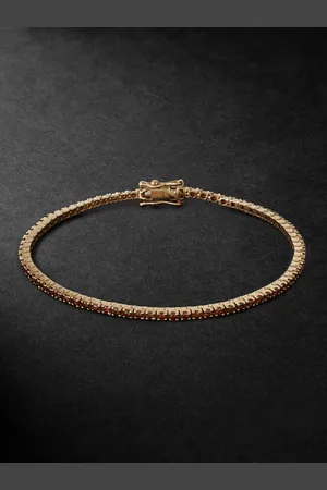 KOLOURS JEWELRY Spectra 14-Karat Diamond Tennis Bracelet - Men - - 20