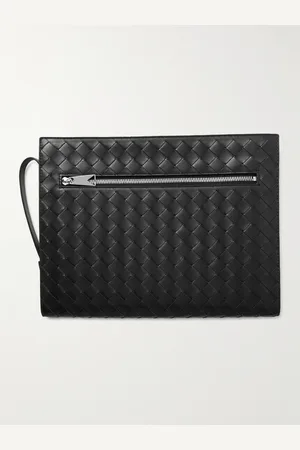 Bottega Veneta Intreciatto Leather Pouch - Men