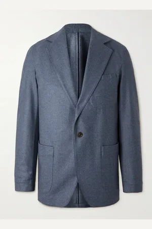 Stoffa Wool-Flannel Blazer - Men - - IT 52